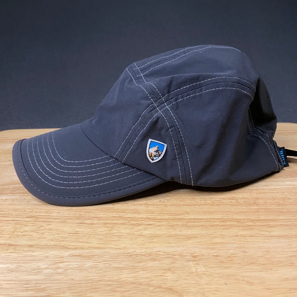 KUHL Renegade Hat Mens One Size Dark Gray 5-Panel Adjustable Outdoor Hiking Cap